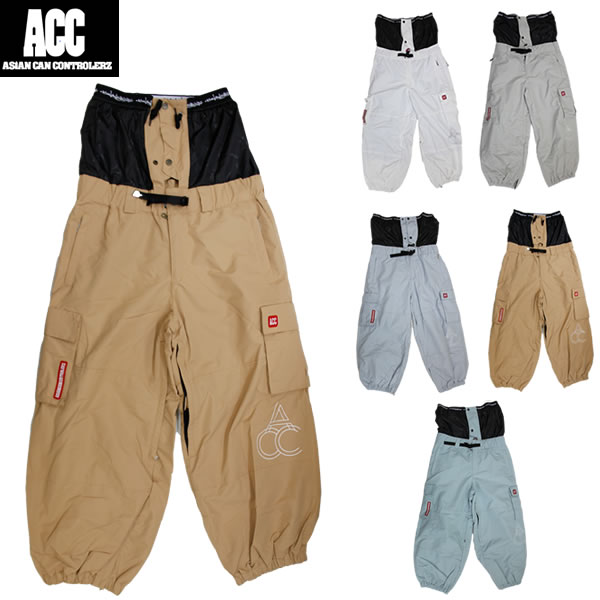 「全品2-15倍 11日02時迄」24-25 ACC ズボン下 JOGGER CARGO PANTS TRICKY cargo: 定まり品/スノーボード御召しもの/メンズ/スノボ/snow
