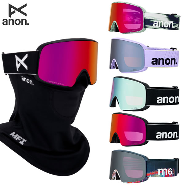 25-26 ANON ゴーグル M6 Goggles 3054610: 正規品/アノン/スノーボード/メンズ/ユニセックス/スノボ/snow