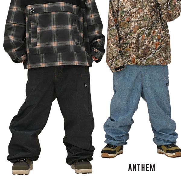 25-26 ANTHEM ズボン下 AN2565 TOD BUGGY PANTS : 置き目品/メンズ/レディース/スノーボードお召しもの/アンセム/スノボ/snow スポーツ・アウトドア-スノーボード用ウェア