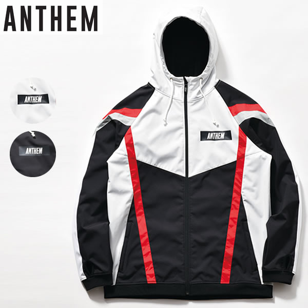「全品5-15倍 16日08時」ANTHEM ボンデッドパーカー BONDED SLASH LINE ZIP HOODIE AN1912: 正規品/メンズ/レディース/スノーボードウエア/ウェア/アンセム/スノボ/snow