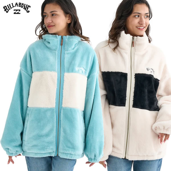 「全品2-15倍 11日02時迄」25FW レディース BILLABONG フリースジャケット BF014-755 FUR STAND WAVE LIGHT0: 置き目品/散らし広告ボン/BF014755 /cat-fs