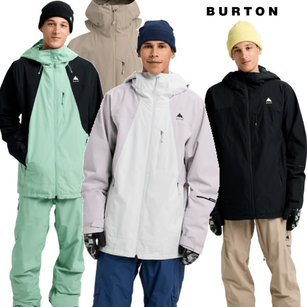25-26 BURTON ジャケット 3025510 Reserve 2L Jacket: 正規品/メンズ/スノーボードウエア/バートン/snow