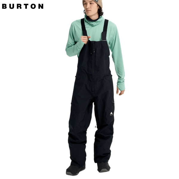 「全品2-15倍 16日08時迄」25-26 BURTON ビブパンツ 3024510 M Reserve GORE-TEX 2L Bib Pants: 置き目品/バートン/スノーボードお召しもの/メンズ/スノボ/snow
