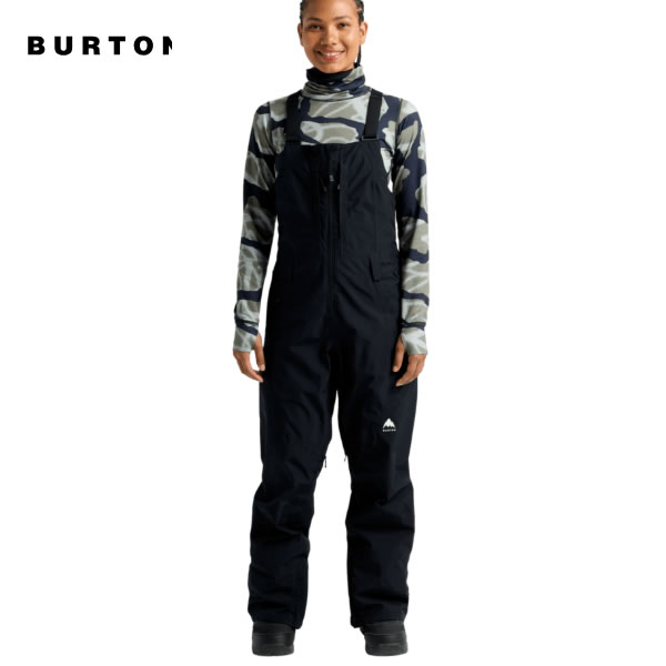 「全品5-15倍 13日08時」25-26 レディース BURTON ビブパンツ 3024610 W Reserve GORE-TEX 2L Bib Pants: 正規品/バートン/スノーボードウエア/snow