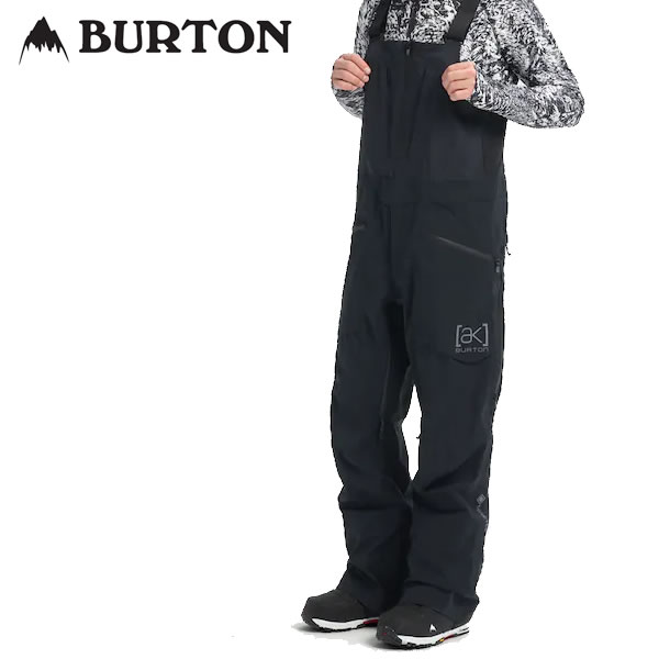 「全品5倍　30日まで」21-22　BURTON　10024106:　Freebird　ビブパンツ　3L　Stretch　Pant　[ak]　正規品/バートン/スノーボードウエア/ウェア/メンズ/snow　Gore-Tex　Bib