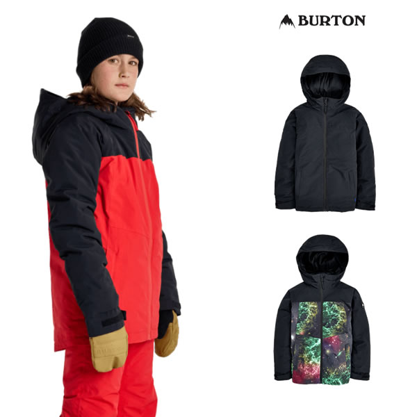 23-24 子供用 BURTON ジャケット Lodgepole 2L Jacket 23825100: 正規品/バートン/スノーボードウエア/ジュニア/キッズ/snow