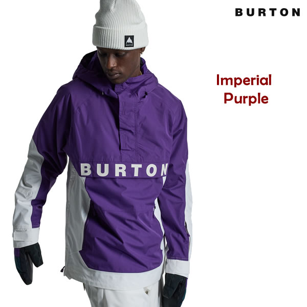 「全品2-15倍 11日02時迄」24-25 BURTON 上衣 Frostner Anorak 21470104: 定まり品/メンズ/スノーボード御召しもの/バートン/snow