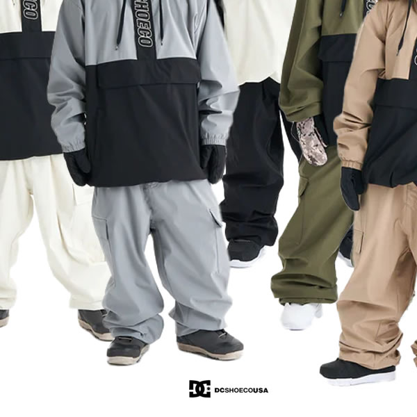 楽天市場】24-25 DC SHOES パンツ DC SNOW WIDE CARGO PT