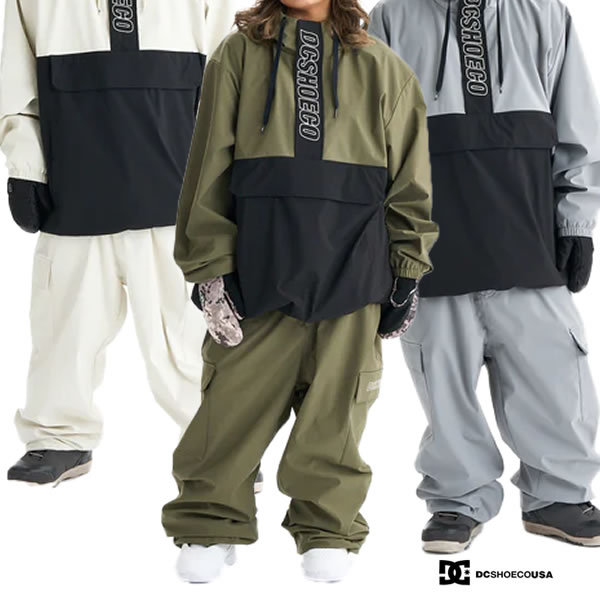 「全品5-15倍 21日08時迄」24-25 DC SHOES パンツ DC SNOW WIDE CARGO PT DPT243935: 正規品/メンズ/レディース/スノーボードウエア/snow｜セカンドブランド