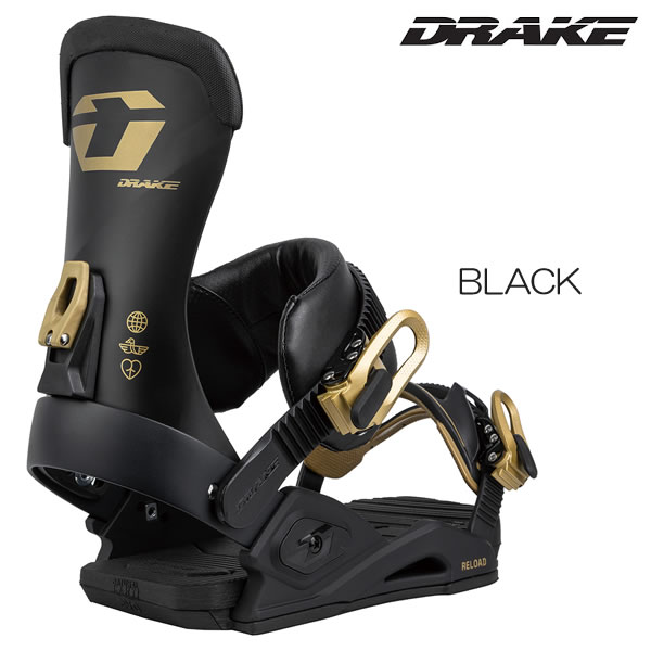 「全品2-15倍 11日02時迄」25-26 DRAKE バインディング RELOAD GT: 定まり品/ドレイク/メンズ/スノーボード/ビンディング/スノボ/金具/snow