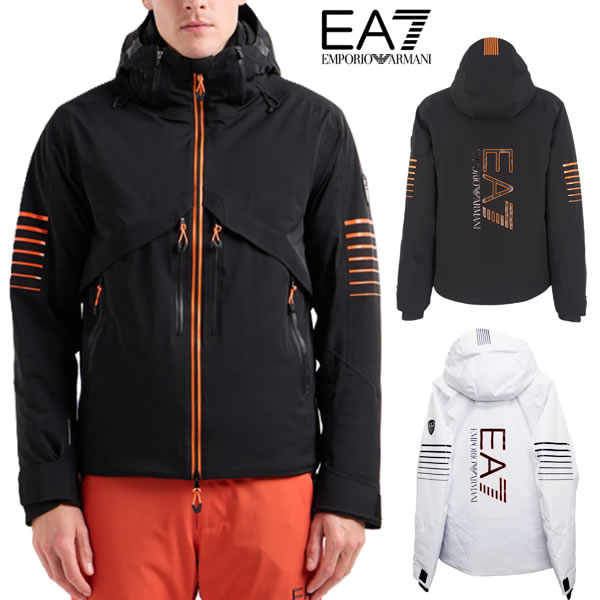 「全品2-15倍 11日02時迄」24-25 EA7 スキーの板上衣 SKI TECHNICAL PADDED JACKET 6DPG16: 定まり品/エンポリオアルマーニ/メンズ/スキーの板御召しもの/snow