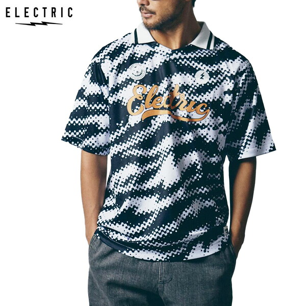 「全品5-15倍 13日08時」【ゆうパケット】25SS ELECTRIC サッカーシャツ E25SU01 SOCCER SHIRT： 正規品/エレクトリック/メンズ/半袖/snow