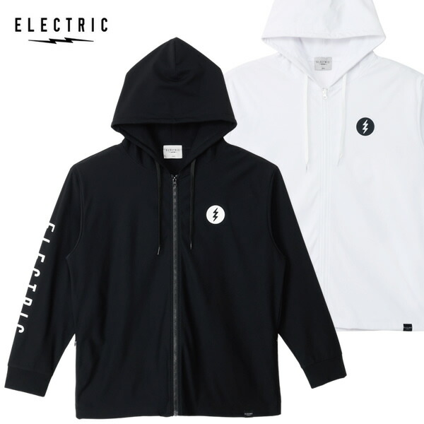 【ゆうパケット】26SS ELECTRIC ラッシュガード E26SU08 ICON LOGO DRY FULL-ZIP： 正規品/エレクトリック/メンズ/長袖