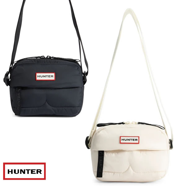 「全品2-15倍 11日02時迄」HUNTER ミニショルダーバッグ INTREPID PUFFER MINI CROSSBODY UBX2238CPE: 日本定まり品/御徒面子/狩り人/合財袋/cat-fs