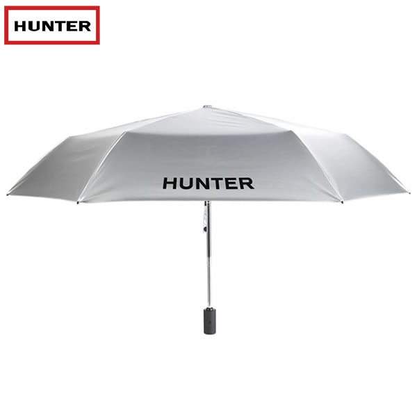 「全品2-15倍 11日02時迄」HUNTER 日がさ/日よけ/カサ  UAU7038UPN ALLWEATHER AUTO COMPACT UNBRELLA: 日本定め事品/狩り人/新作/晴雨兼用傘/成人男性用日がさ/亭主もち用日がさ/櫂 天気模様 オート パウダーコンパクト コウモリ傘 55コマーシャル