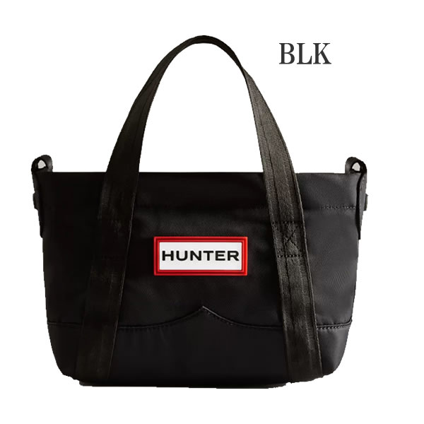 「全品2-15倍 11日02時迄」HUNTER トートバッグ Nylon Mini Top Clip Tote Bag ubs1203kbm: 日本定め事品/御徒面子/狩り人/cat-fs