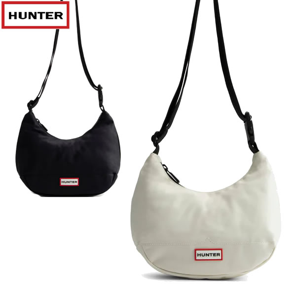 HUNTER ショルダーバッグ nylon mini hobo UBS3600KBM: 日本置き目品/御徒面子/山立ち/車寄せ/cat-fs