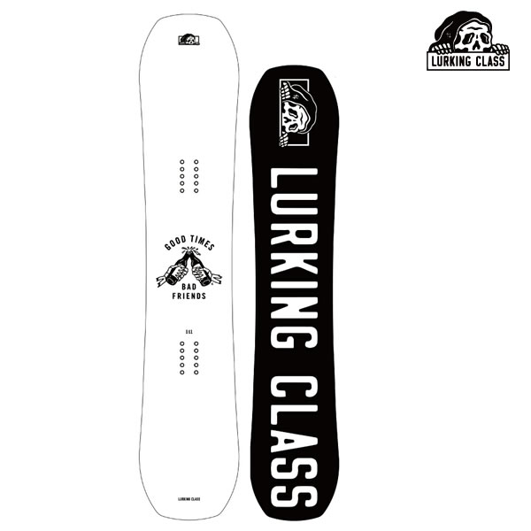 24-25 LURKING CLASS スノーボード GOOD TIMES BAD FRIENDS：正規品/ラーキンクラス/メンズ/スノボ/板 34,028円