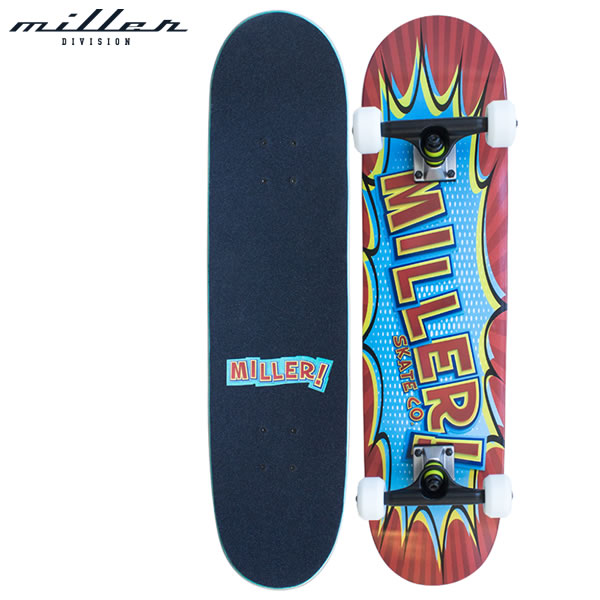 楽天市場】MILLER ミラースケートボード ストリート コンプリート CHOP