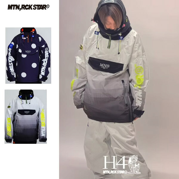 【予約商品】26-27 MOUNTAIN ROCK STAR ジャケット HMK4 JACKET: 正規品/ユニセックス/スノーボードウエア/マウンテンロックスター|セカンドブランド