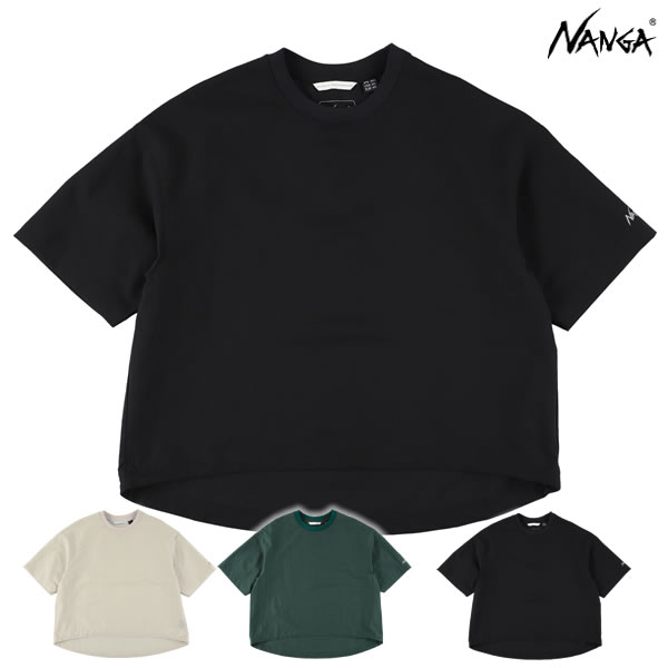 【ゆうパケット】26SS レディース NANGA Tシャツ DotAir COMFY SS TEE W N2611-1M021B： 正規品/ナンガ｜セカンドブランド