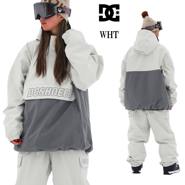 「全品2-15倍 11日02時迄」XLのみ ユニ一発やる DC SHOES 上衣 DC SNOW ANORAK djk233900: 定まり品/メンズ/レディース/スノーボード御召しもの/snow