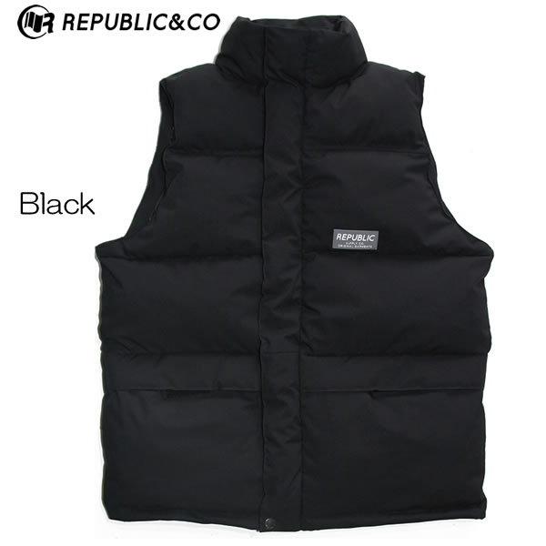 「全品5-15倍 21日08時迄」25-26 REPUBLIC&CO ジャケット DWYCK VEST: 正規品/メンズ/スノーボードウエア/リパブリック/snow｜セカンドブランド