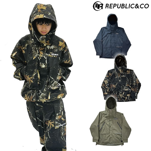 25-26 REPUBLIC&CO ジャケット OUTSIDE CITY PARKA: 正規品/メンズ/スノーボードウエア/リパブリック/snow