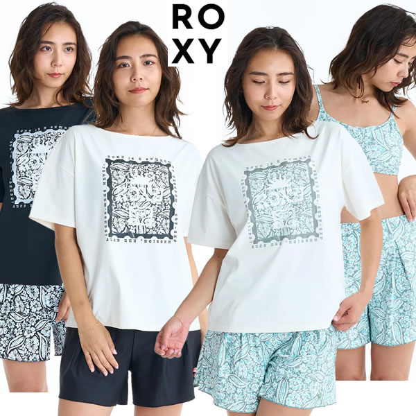 26SS ROXY 水着 3点セット RSW261008 REEF NOTE: 正規品/ロキシー/レディース