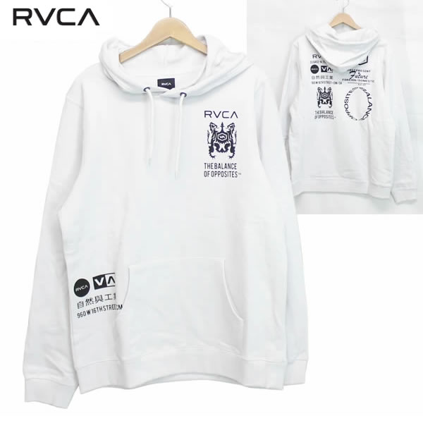 「全品5-15倍 21日08時迄」21FW RVCA パーカー CLUSTER HD BB042-044: 正規品/ルーカ/ メンズ/プルオーバー/bb042044/cat-fs
