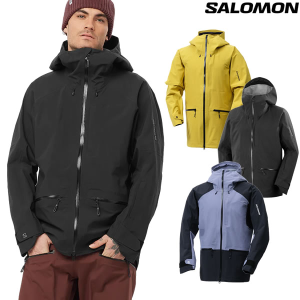 「全品5-15倍 13日08時」25-26 SALOMON スキージャケット ABSOLUTE 3L JKT : 正規品/サロモン/メンズ/スキーウェア/snow