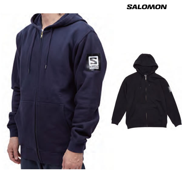 SALOMON パーカー STR LIFE ZIP HOODY : 正規品/メンズ/スノーボードウエア/サロモン/snow