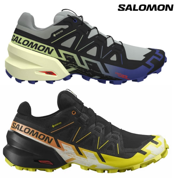 25SS SALOMON シューズ SPEEDCROSS 6 GORE-TEX: 置き目品/サロモン/メンズ/トレイル駈けっくら/スニーカー/靴/outdoor
