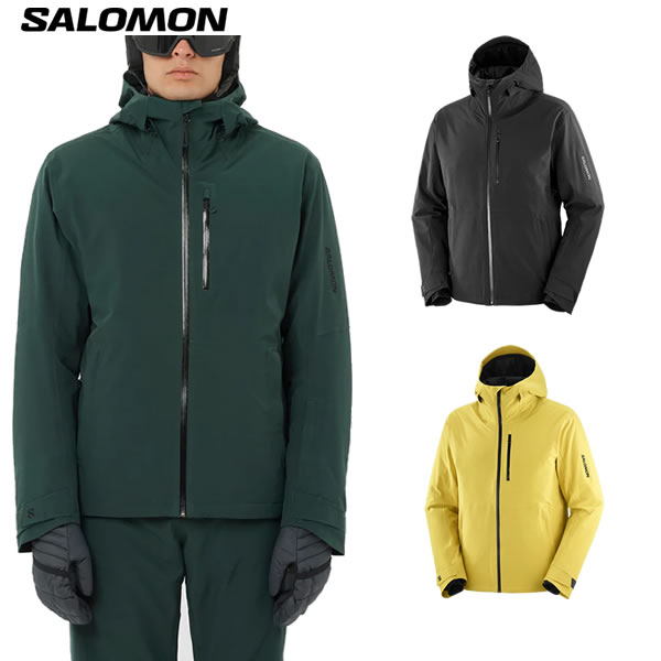 「全品2-15倍 11日02時迄」25-26 SALOMON スキーの板上衣 HIGHLAND JACKET: 置き目品/サロモン/メンズ/スキーの板お召しもの/snow