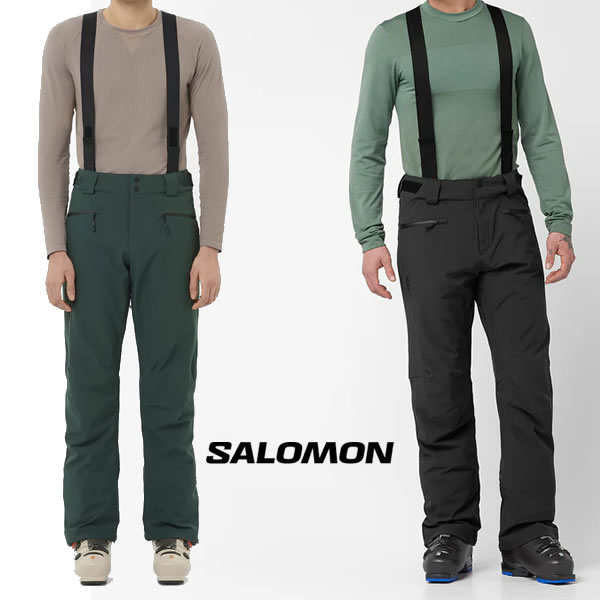 「全品2-15倍 11日02時迄」25-26 SALOMON スキーの板ズボン下 EDGE PANT LC2150900: 定め事品/サロモン/メンズ/スキーの板御召しもの/snow