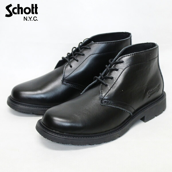 新色 SCHOTT チャッカアブーツ S23002 POSTMAN CHUKKA BOOTS: 正規品/メンズ/ショット/シューズ/靴｜セカンドブランド