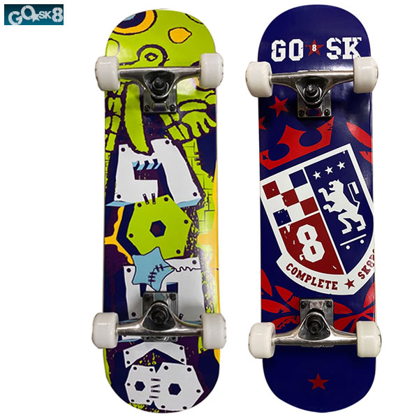 スケートボード/COMPLATE GOSK 楽天市場】【送料無料】GOSK8 ゴースケ スケートボード スケボー