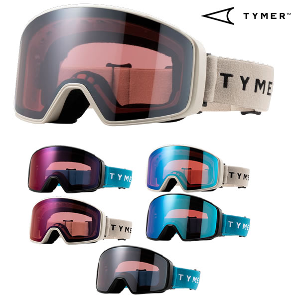 【予約商品】26-27 TYMER ゴーグル #01 Cylindrical ハイコントラストレンズ : 正規品/タイマー/メンズ/レディース/スキー/スノーボード/スノボ|セカンドブランド
