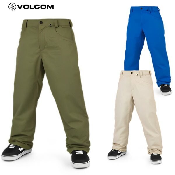 「全品2-15倍 11日02時迄」23-24 VOLCOM ズボン下 5-POCKET PANT G1352416: 定め事品/ボルコム/メンズ/スノーボード御召しもの/snow