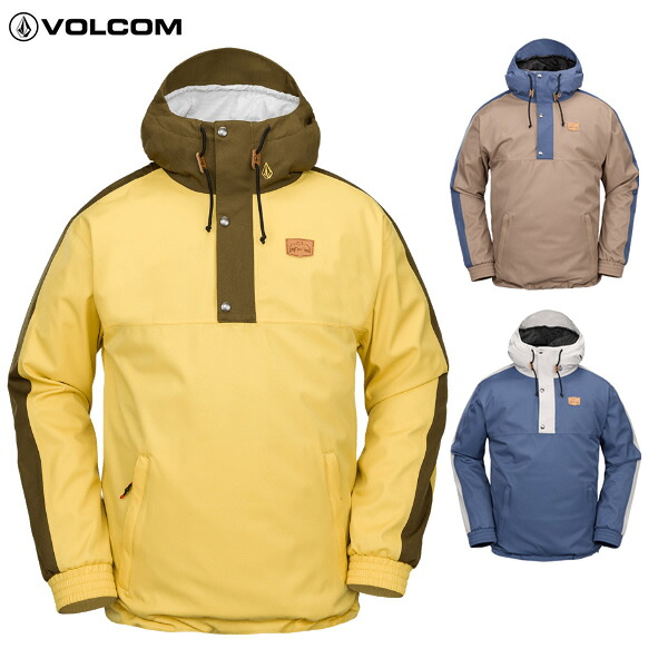24-25 VOLCOM ジャケット LONGO 20K PULLOVER G0652511 ロンゴプルオーバー: 正規品/ボルコム/メンズ/スノーボードウエア/スノボ/snow