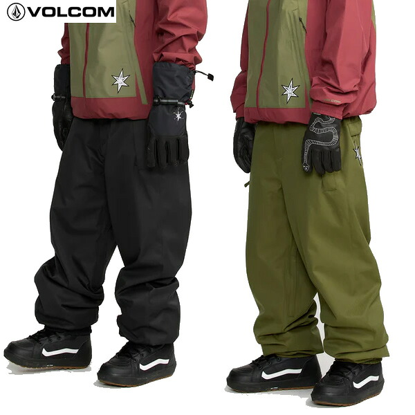 「全品2-15倍 11日02時迄」25-26 VOLCOM ズボン下 ARTHUR 20K PANT G1352612: 定まり品/ボルコム/メンズ/スノーボード御召しもの/スノボ