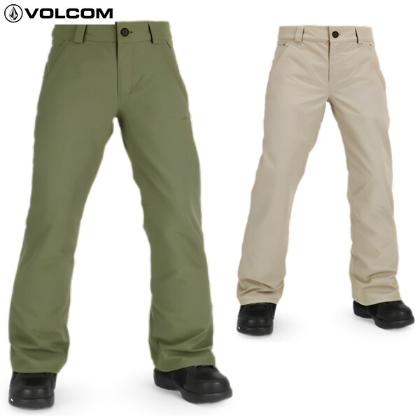 「全品2-15倍 11日02時迄」23-24 小わっぱ用 VOLCOM ズボン下 FREAKIN CHINO INS PANTS I1252402: 定まり品/お坊っちゃん/キッズ/ボルコム/スノーボード御召しもの/スノボ/snow