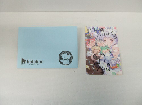 楽天市場】【中古】〇 ホロライブ 雪花ラミィ 直筆サイン 色紙 ファン