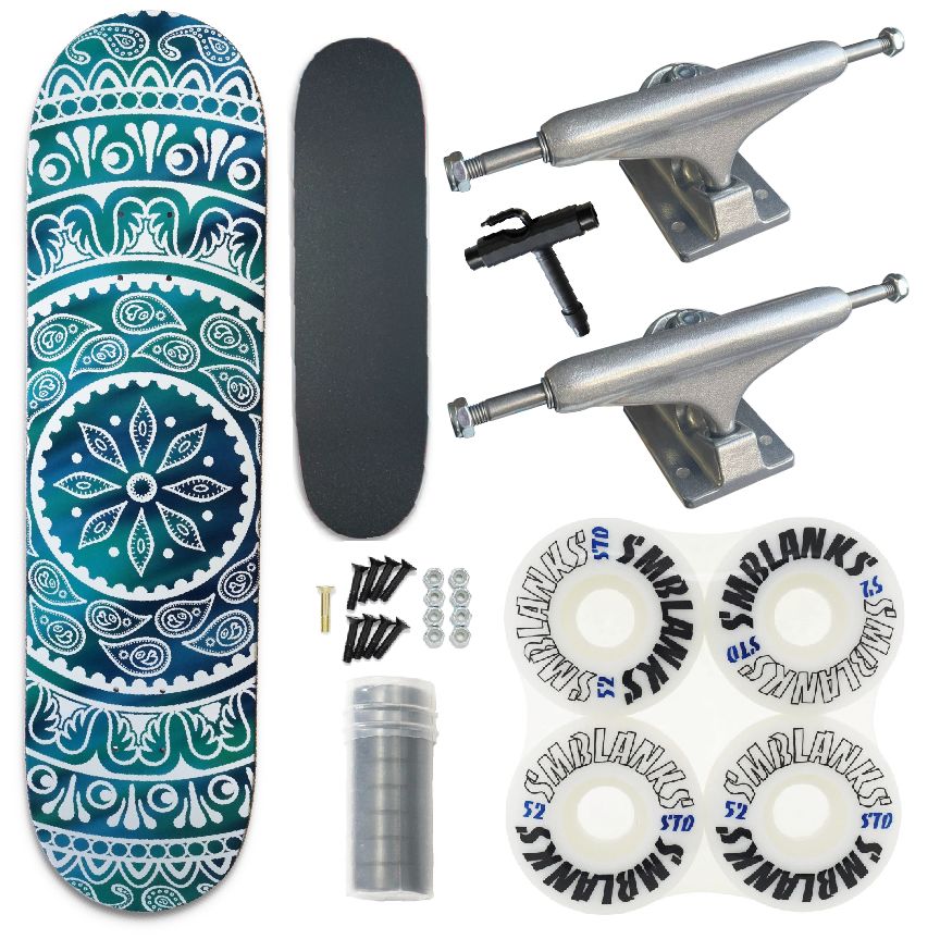 スケボー　コンプリート　8.0インチ　smblanks SMBLANKS コンプリート スケボー 8.0インチの通販 by okkkkkk