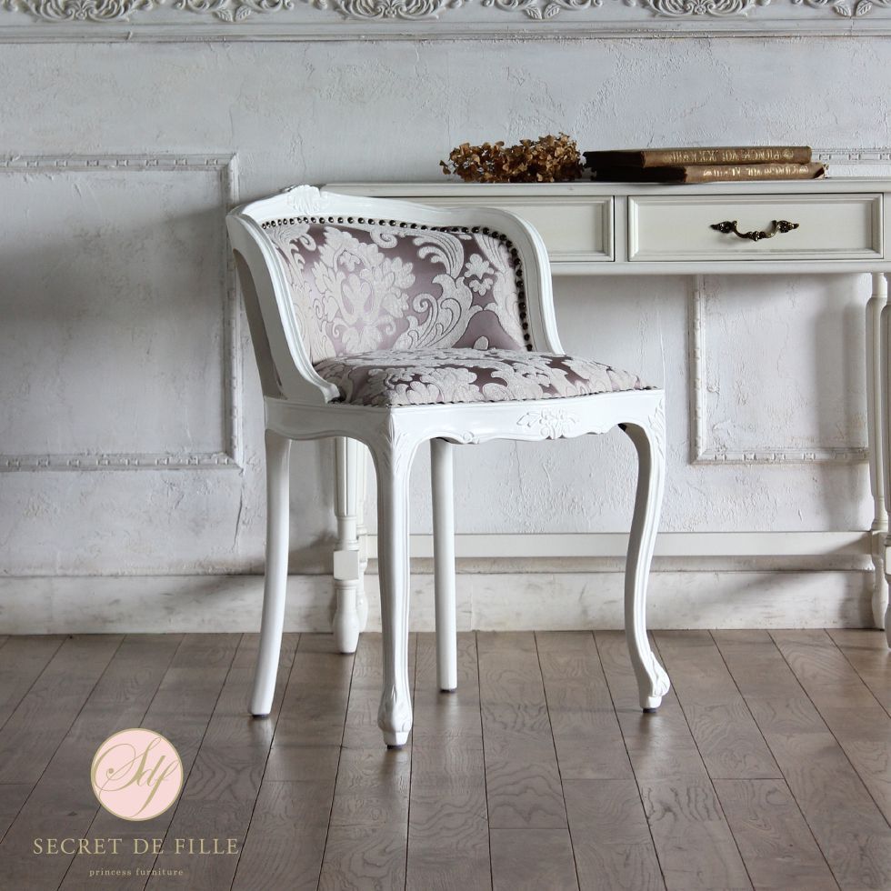 楽天市場】姫系 家具 スツール おしゃれ かわいい ロココ 調