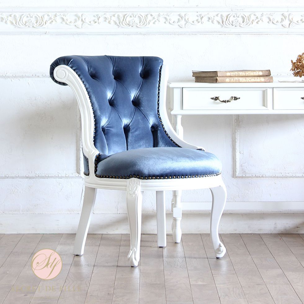 松永工房　アンティーク　チェア　猫脚　ヨーロピアン　ドレッサー　椅子　姫椅子 6085.jpg