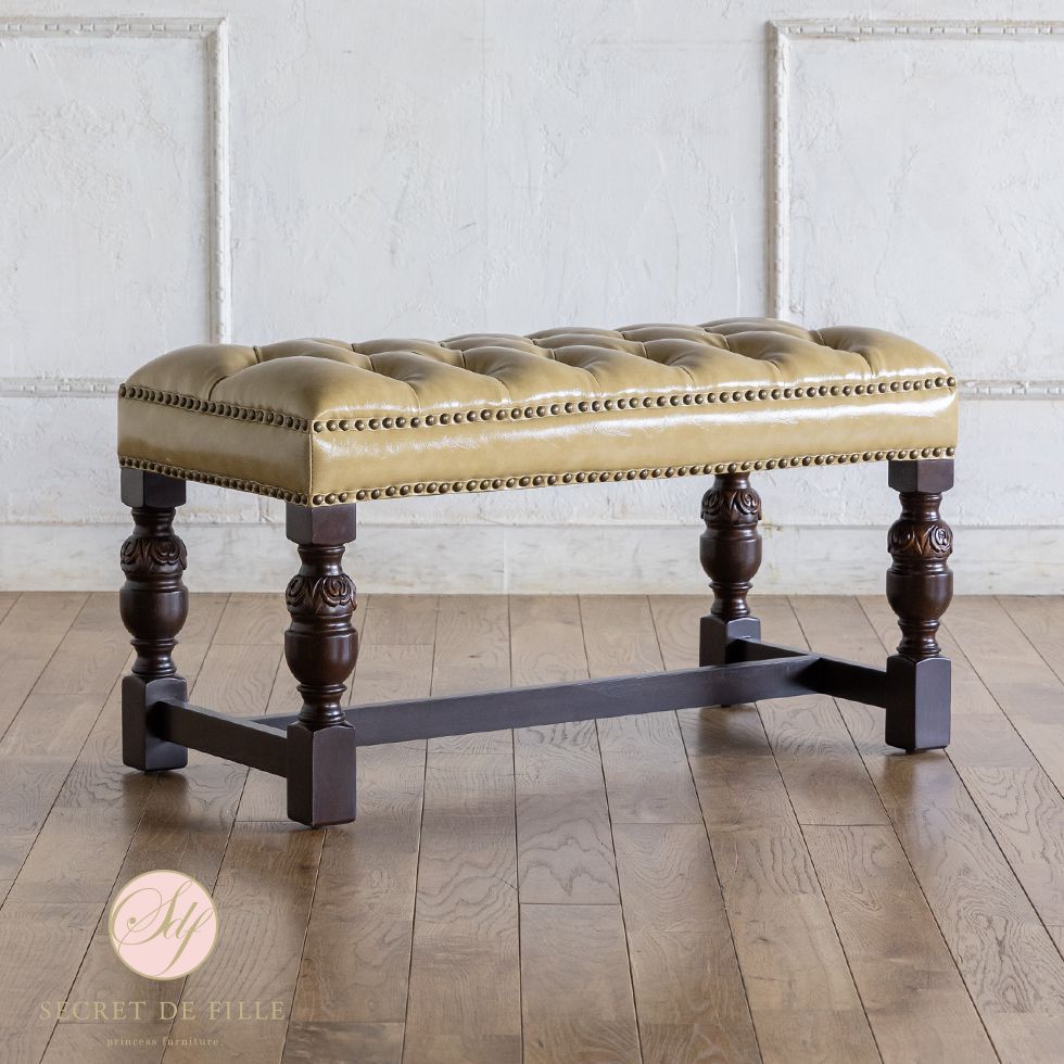 楽天市場】ヴィンセント オットマン スツール アンティーク 風 家具