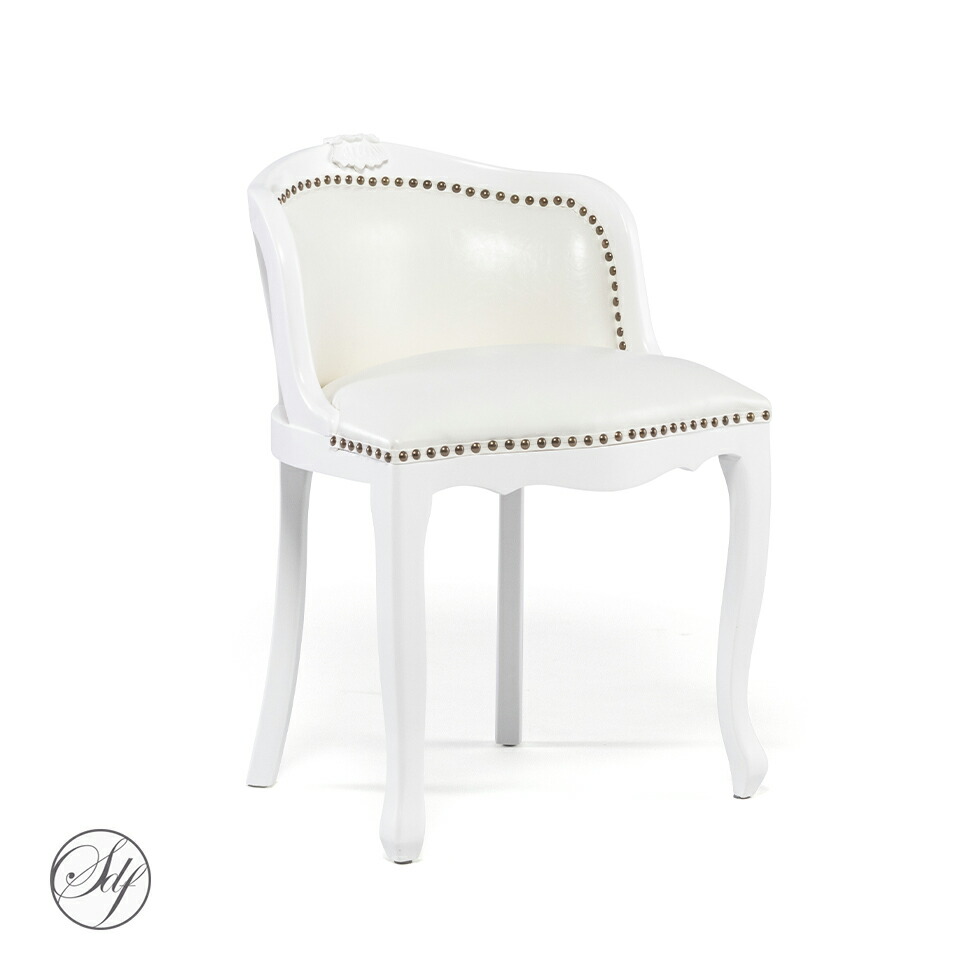 1111円❤︎ 引き取り❤︎デスクチェア　ホワイト　姫　椅子　ダイニングチェア　イス 楽天市場】姫系 家具 チェア 白 ホワイト ロマンチック 姫 フレンチ