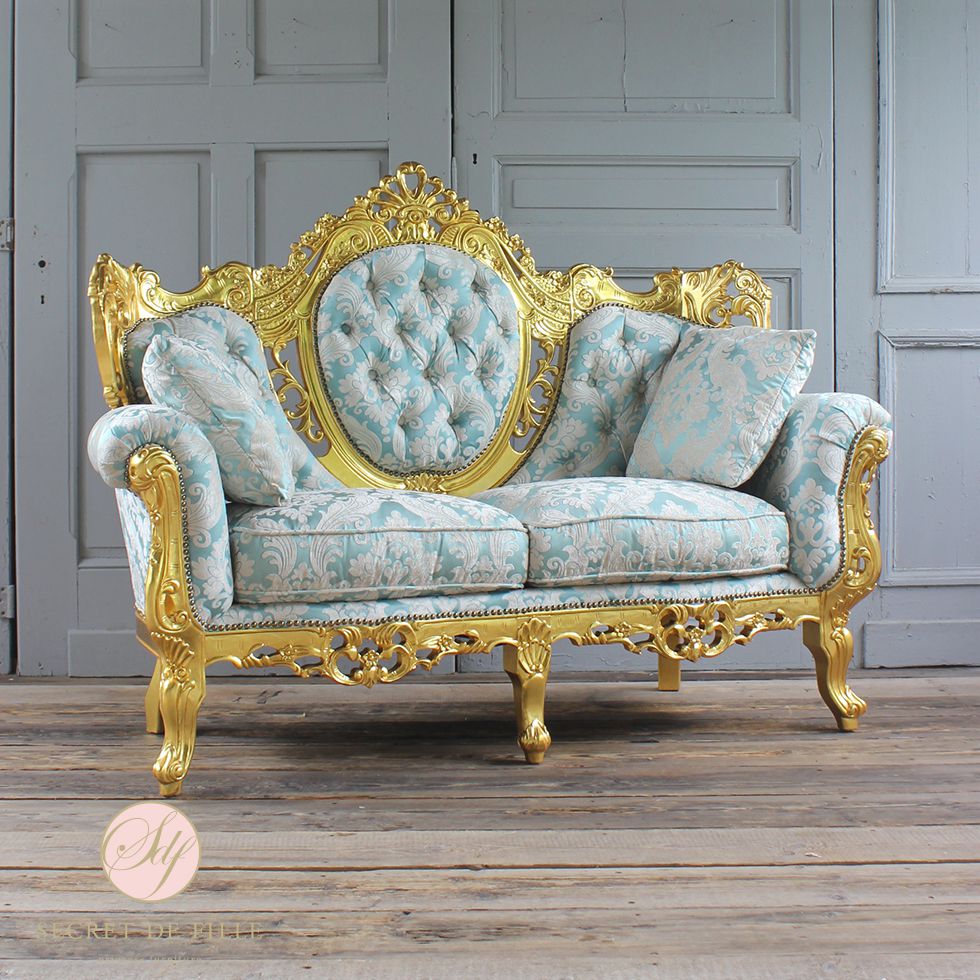 楽天市場】姫系 家具 ソファ 2人掛け ロココ 調 ゴシック アンティーク