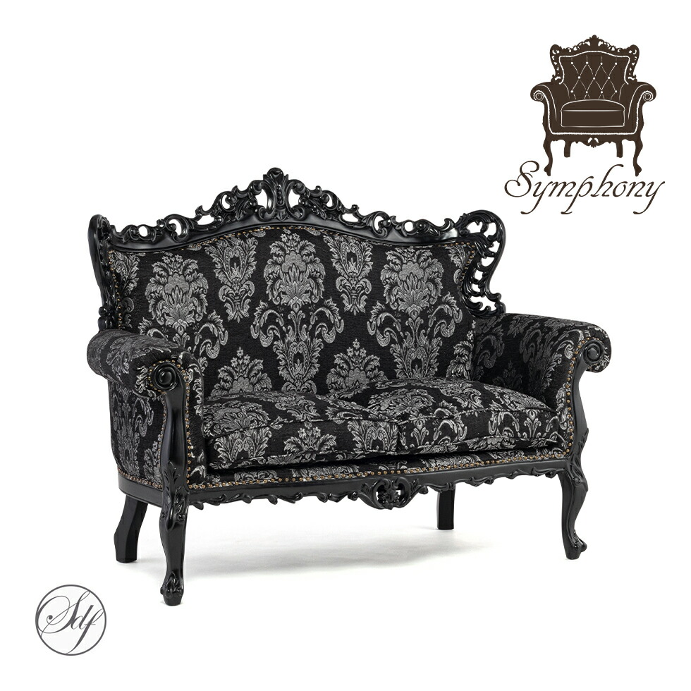 楽天市場】姫系 家具 ソファ 2人掛け ロココ 調 ゴシック アンティーク